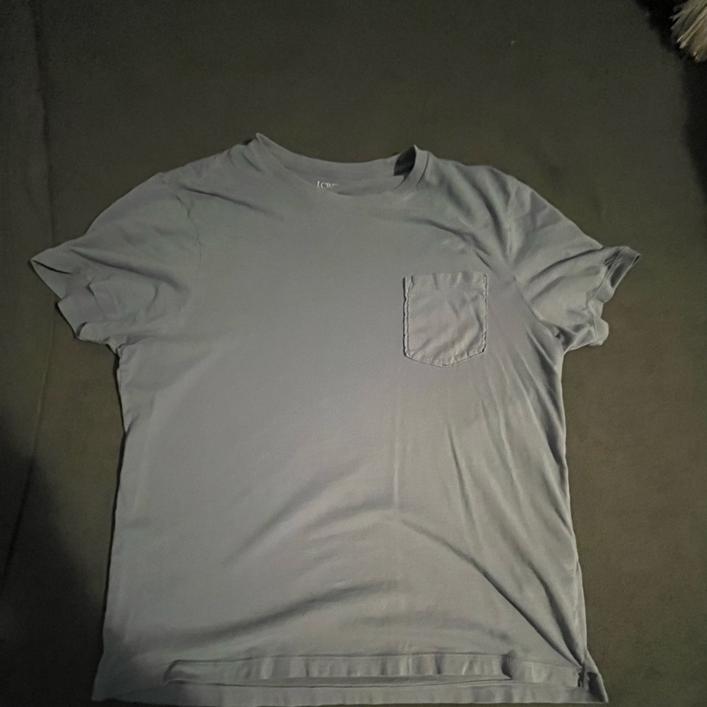 Casual Gray T-Shirt with Pocket